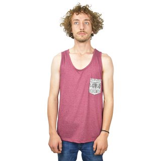 Ethno Tanktop Elephant rot XL