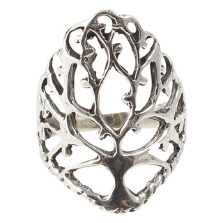 Silber Ring Baum des Lebens 60